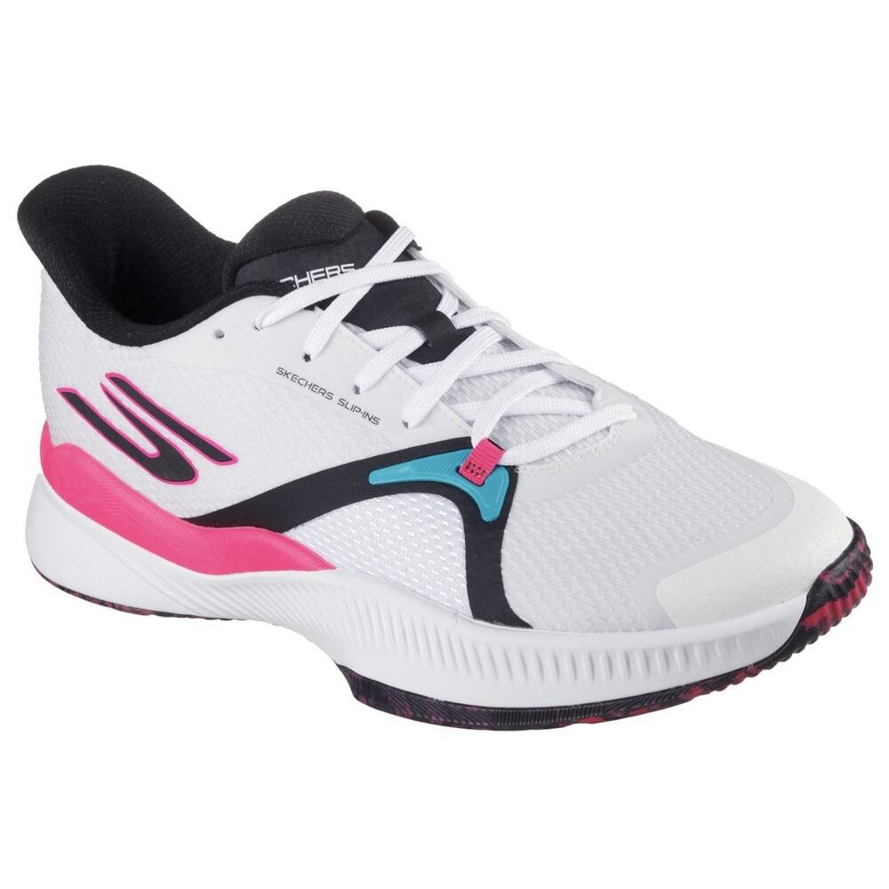 Skechers State Champ 246117-WMLT White Mesh Athletic Pickleball Men 11.5 - Picture 3 of 5